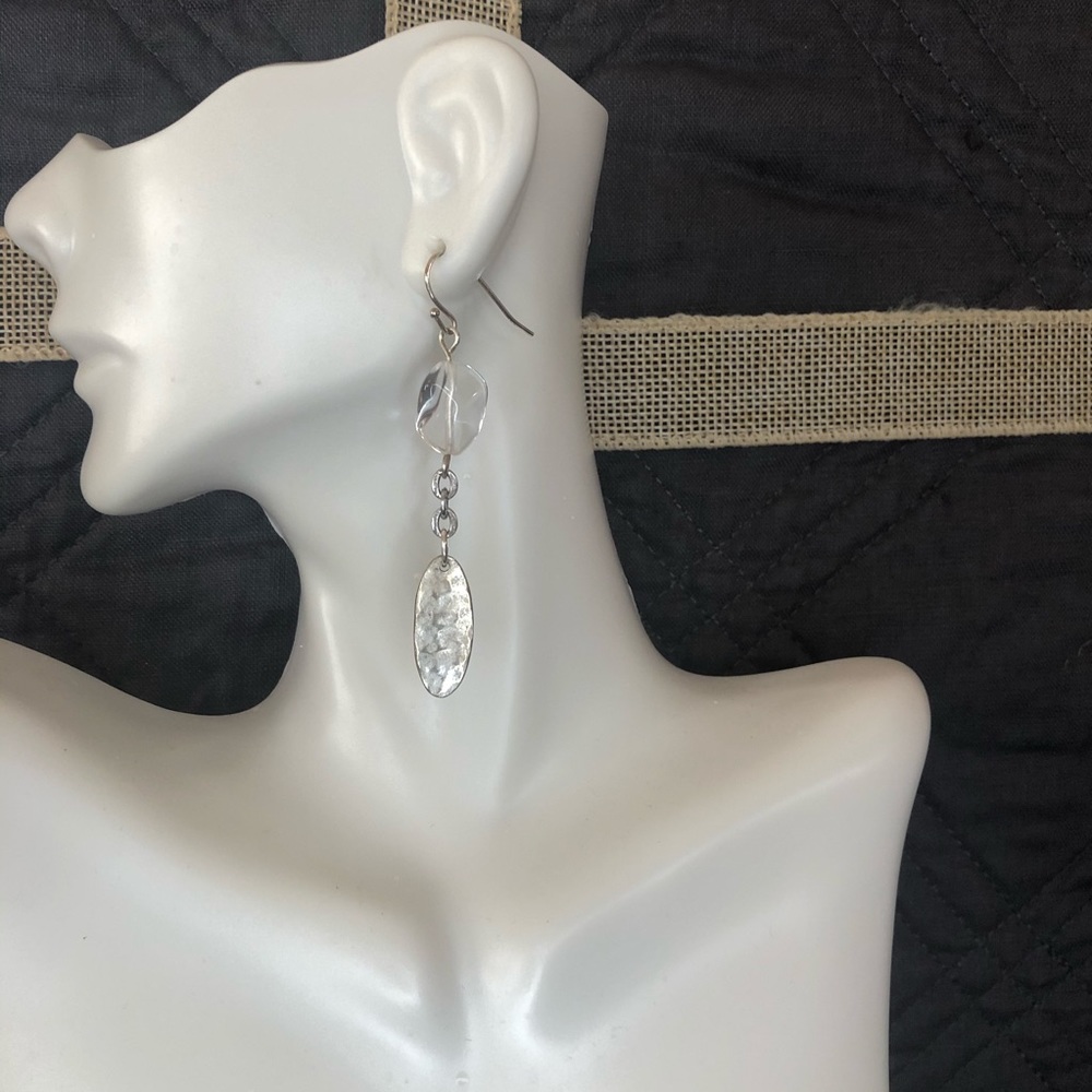 Contemporary Dangle Drop Earrings